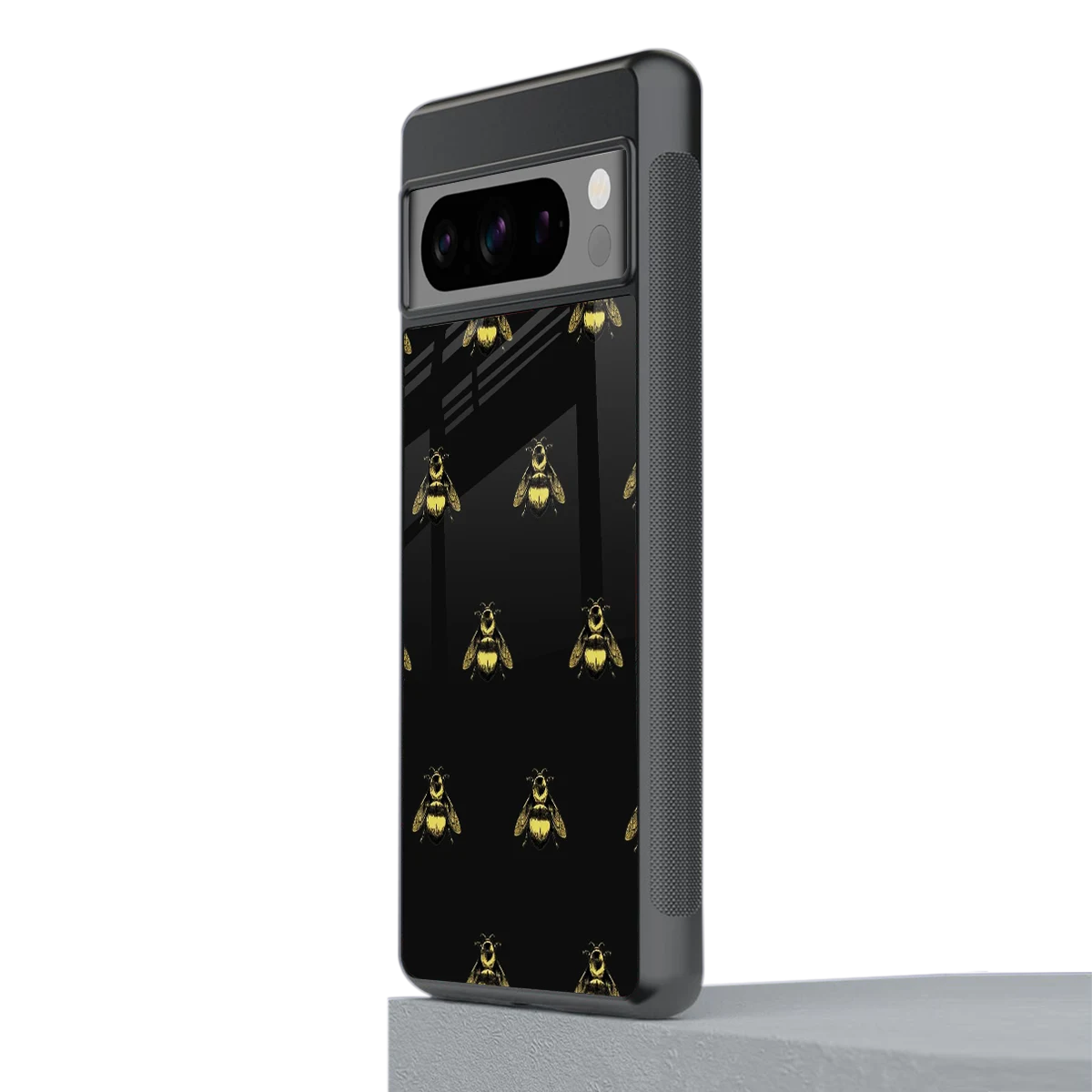 Buzz Bliss stylish phone case for google pixel 8 pro | glossy glass and slim fit