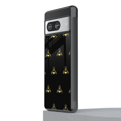 Buzz Bliss stylish phone case for google pixel 8 | glossy glass and slim fit