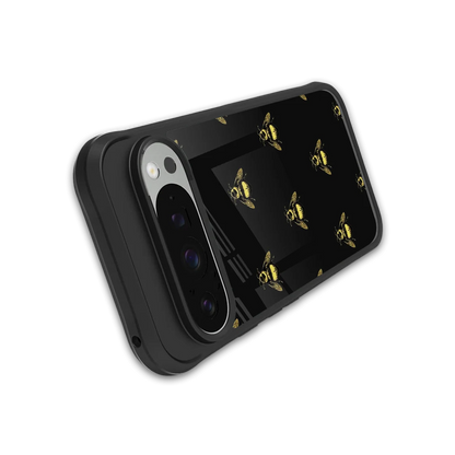 Buzz Bliss stylish phone case for google pixel 9 pro | glossy glass and slim fit