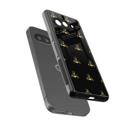 Buzz Bliss sleek google pixel 10a cover with tempered glass back and TPU edges