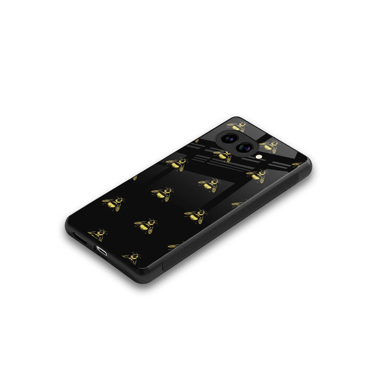 Buzz Bliss stylish phone case for google pixel 10a | glossy glass and slim fit