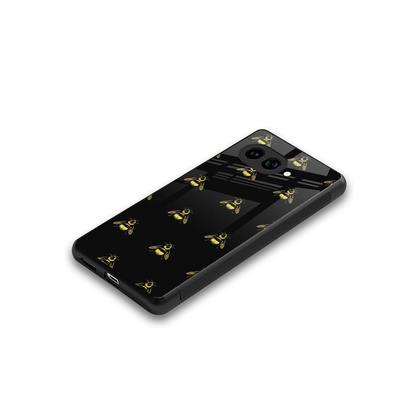 Buzz Bliss stylish phone case for google pixel 10a | glossy glass and slim fit