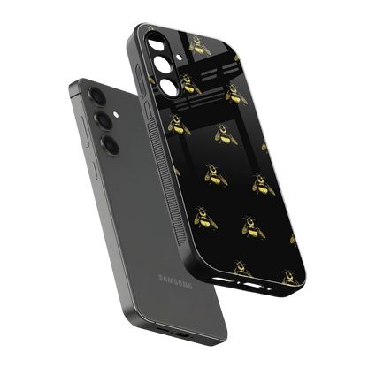 Buzz Bliss sleek samsung galaxy a14 5g cover with tempered glass back and TPU edges