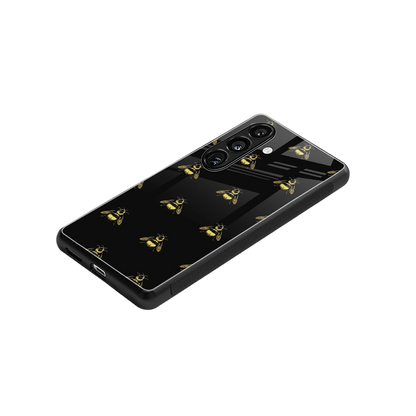 Buzz Bliss stylish phone case for samsung galaxy s23 plus | glossy glass and slim fit