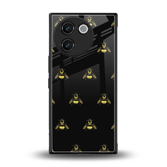 Buzz Bliss back phone cover | glass case for vivo v30e