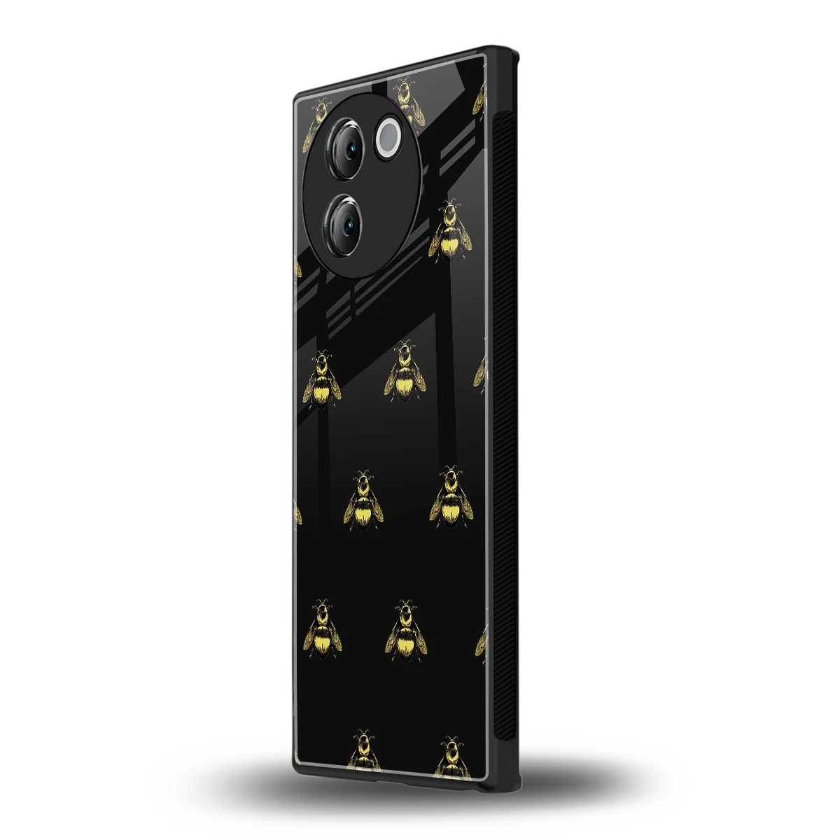Buzz Bliss vivo v30e mobile cover | shockproof glass phone case