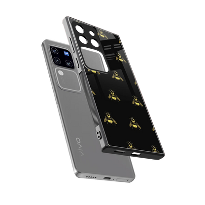 Buzz Bliss sleekvivo v30 pro cover with tempered glass back and TPU edges