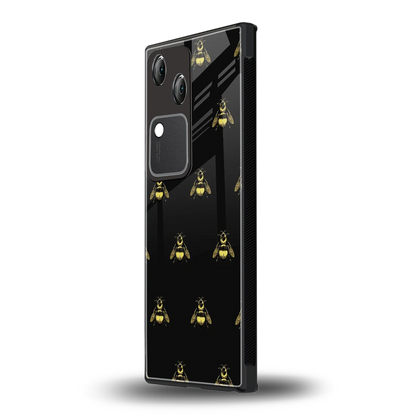 Buzz Bliss vivo v30 mobile cover | shockproof glass phone case