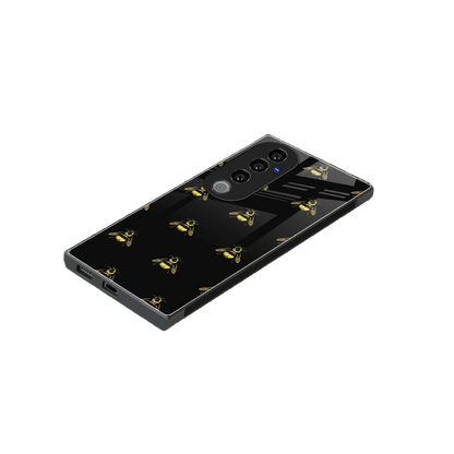 Buzz Bliss stylish phone case for vivo v40 pro | glossy glass and slim fit