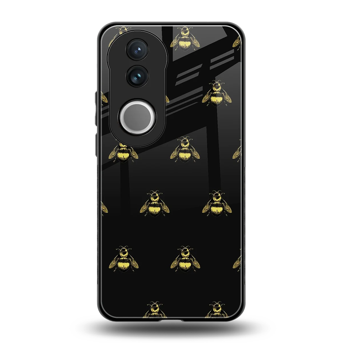 Buzz Bliss back phone cover | glass case for vivo v50