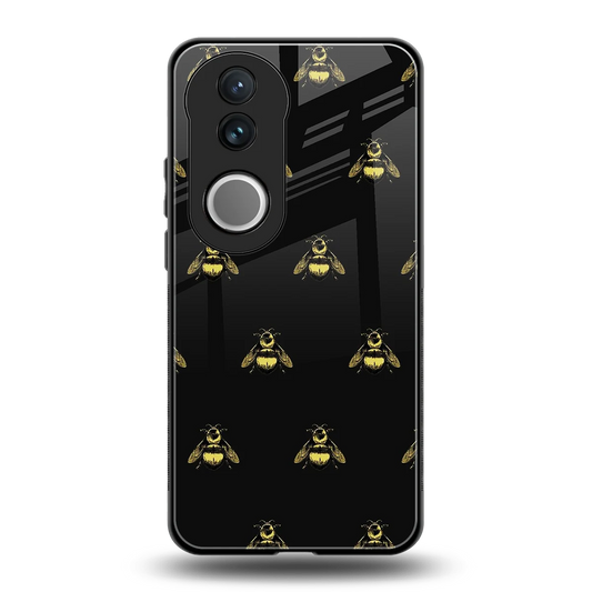 Buzz Bliss back phone cover | glass case for vivo v50