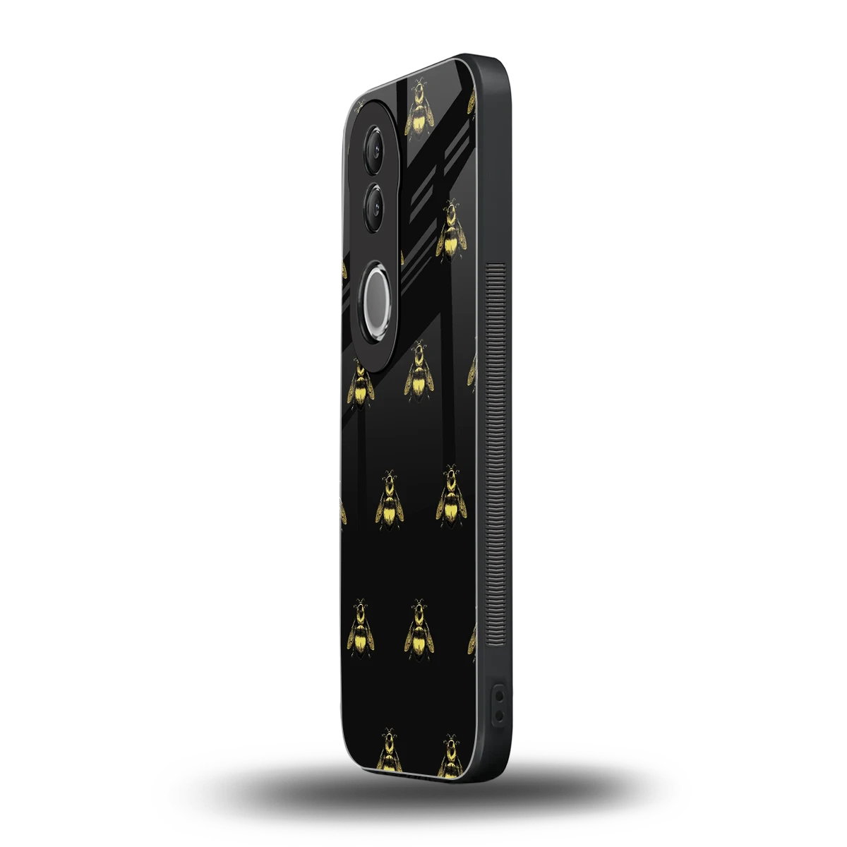 Buzz Bliss vivo v50 mobile cover | shockproof glass phone case