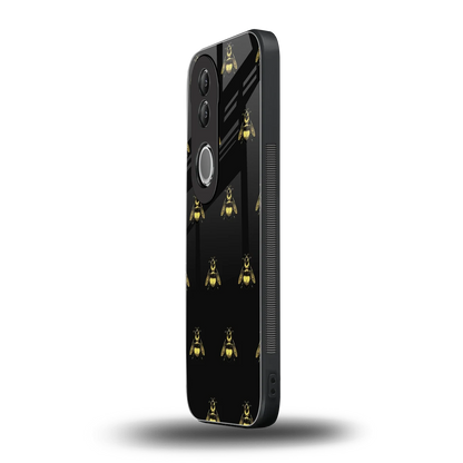 Buzz Bliss vivo v50 mobile cover | shockproof glass phone case