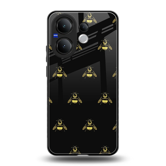 Buzz Bliss back phone cover | glass case for vivo v60