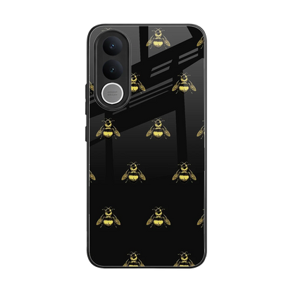 Buzz Bliss back phone cover | glass case for vivo v70 fe