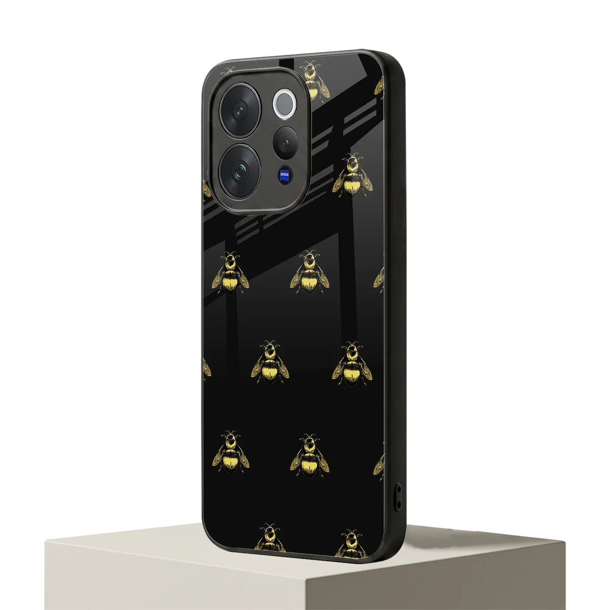 Buzz Bliss vivo v70 mobile cover | shockproof glass phone case