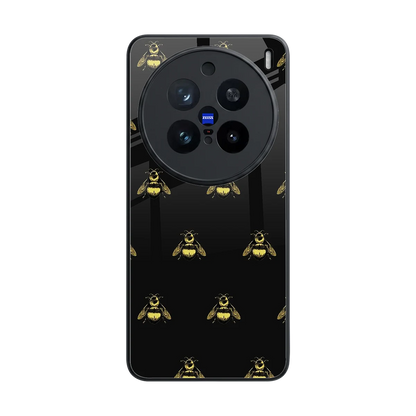 Buzz Bliss back phone cover | glass case for vivo x200 pro