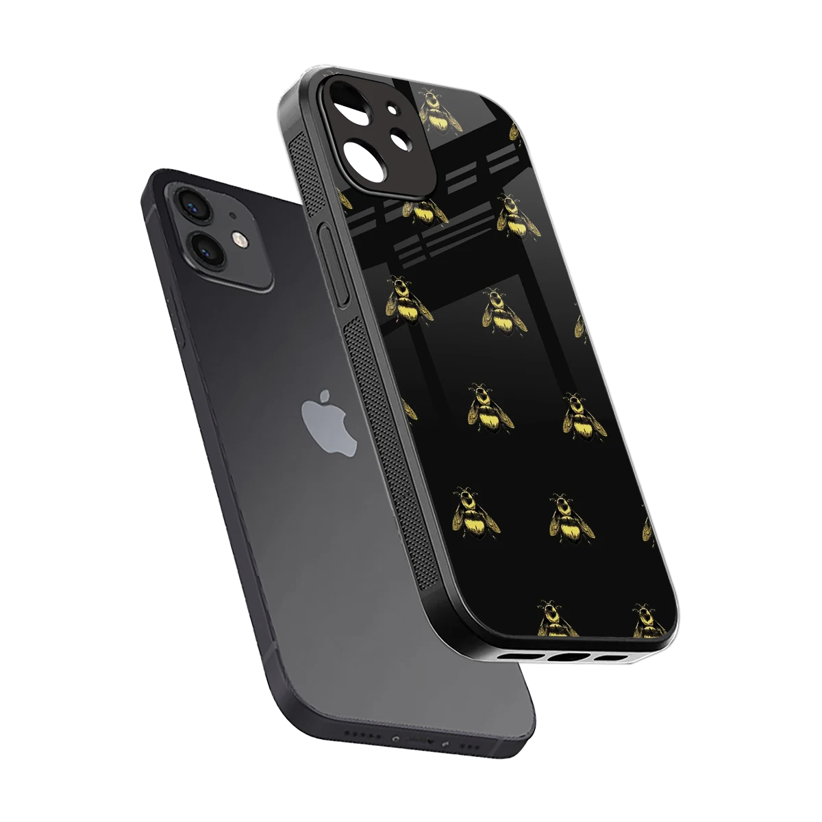 Buzz Bliss sleek iphone 11 cover with tempered glass back and TPU edges