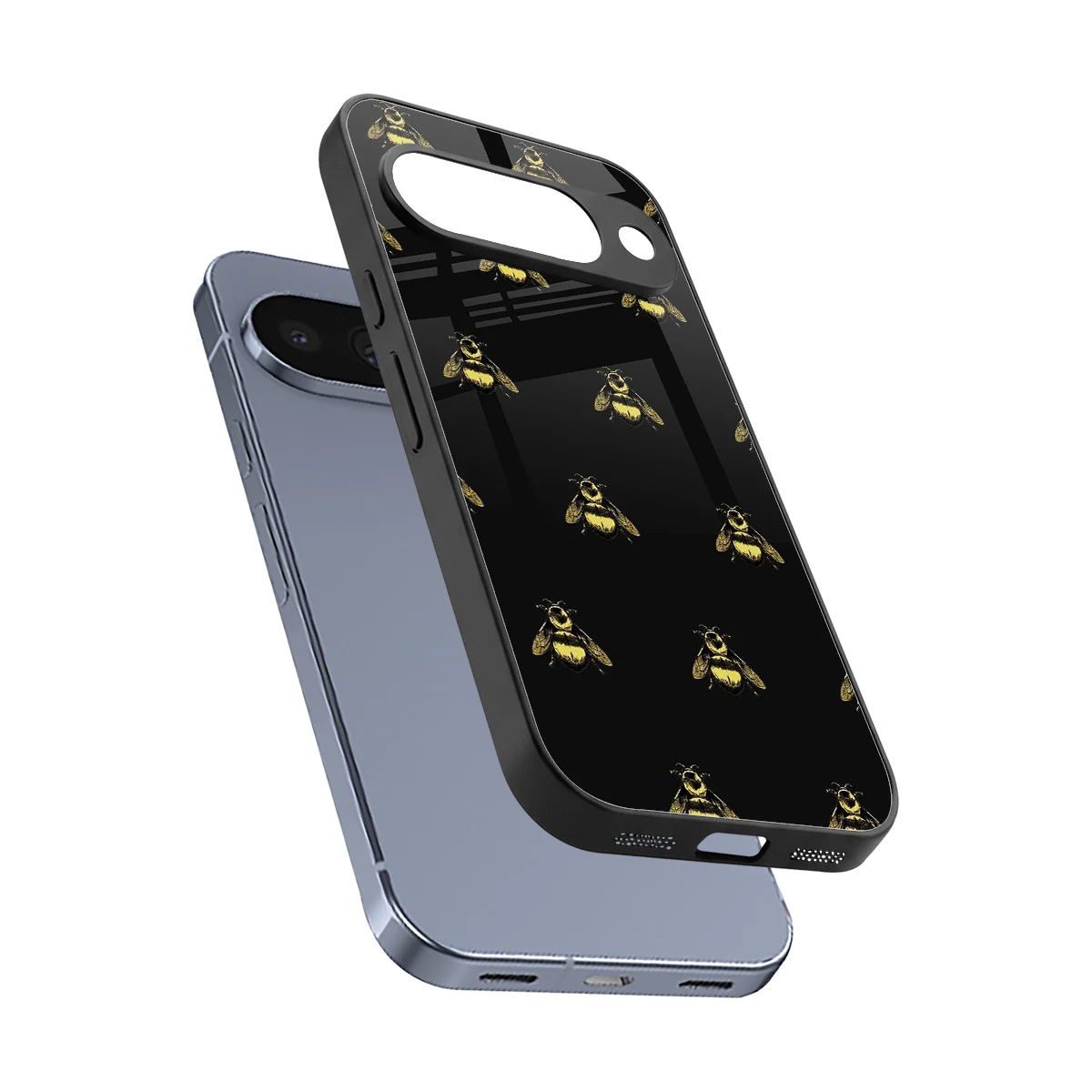 Buzz Bliss sleek google pixel 10 cover with tempered glass back and TPU edges