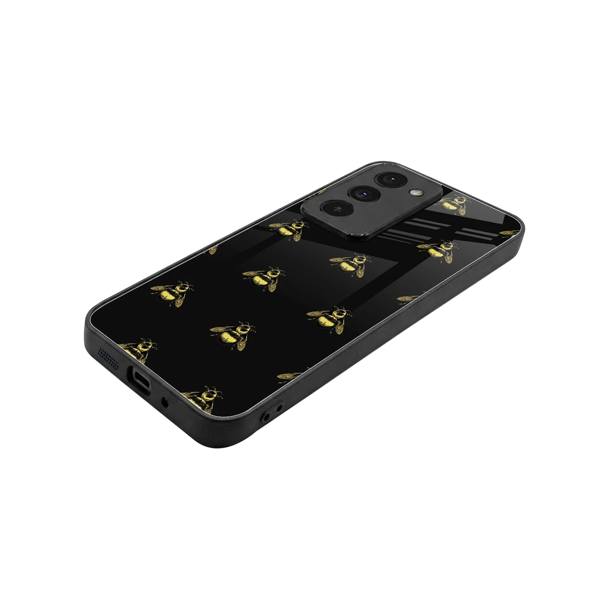 Buzz Bliss stylish phone case for redmi 15 5g | glossy glass and slim fit