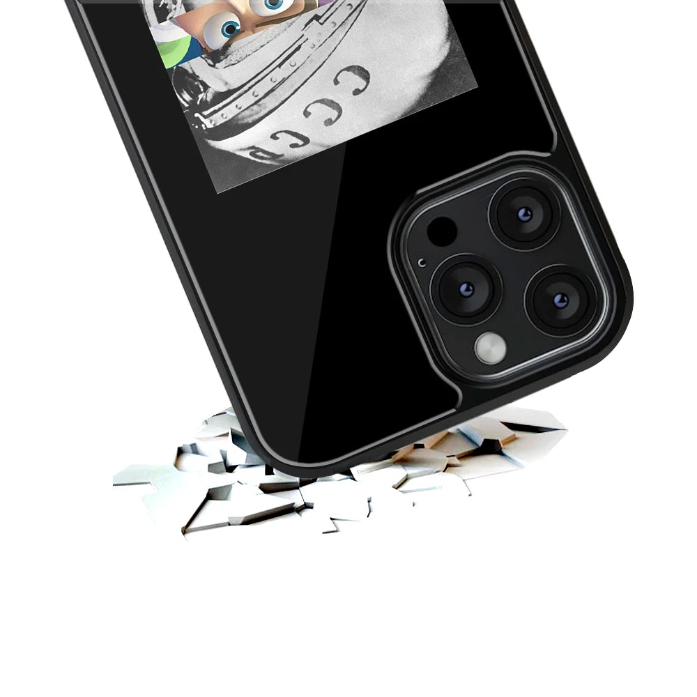 Durable Glass Back Mobile Case for iPhone, Samsung, OnePlus, Google Pixel, Redmi, Vivo, Oppo