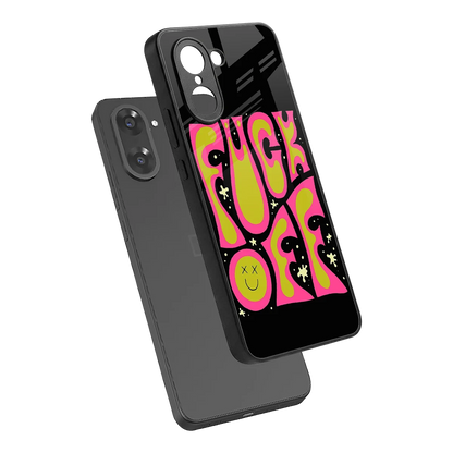 Buzz Off sleek oneplus nord ce5 5g cover with tempered glass back and TPU edges