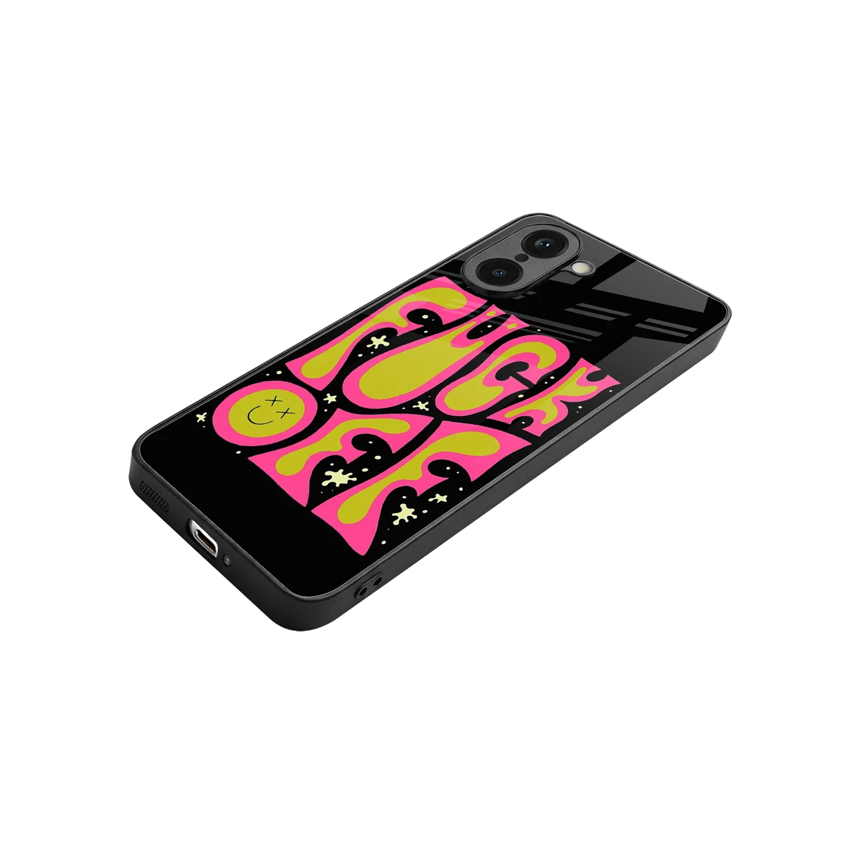 Buzz Off stylish phone case for oneplus nord ce5 5g | glossy glass and slim fit