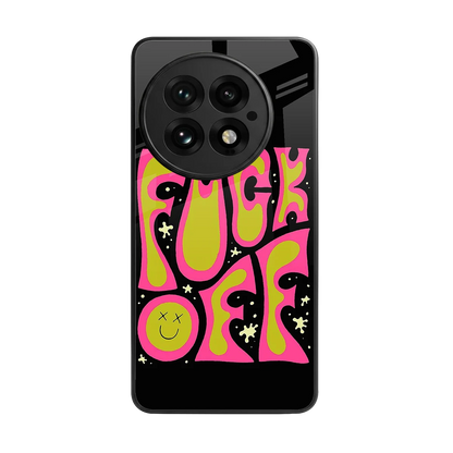 Buzz Off back phone cover | glass case for oneplus 13