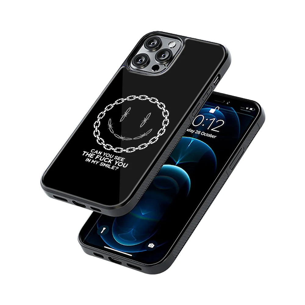Protective Glass Back Phone Case Compatible with iPhone, Samsung, OnePlus, Pixel & More