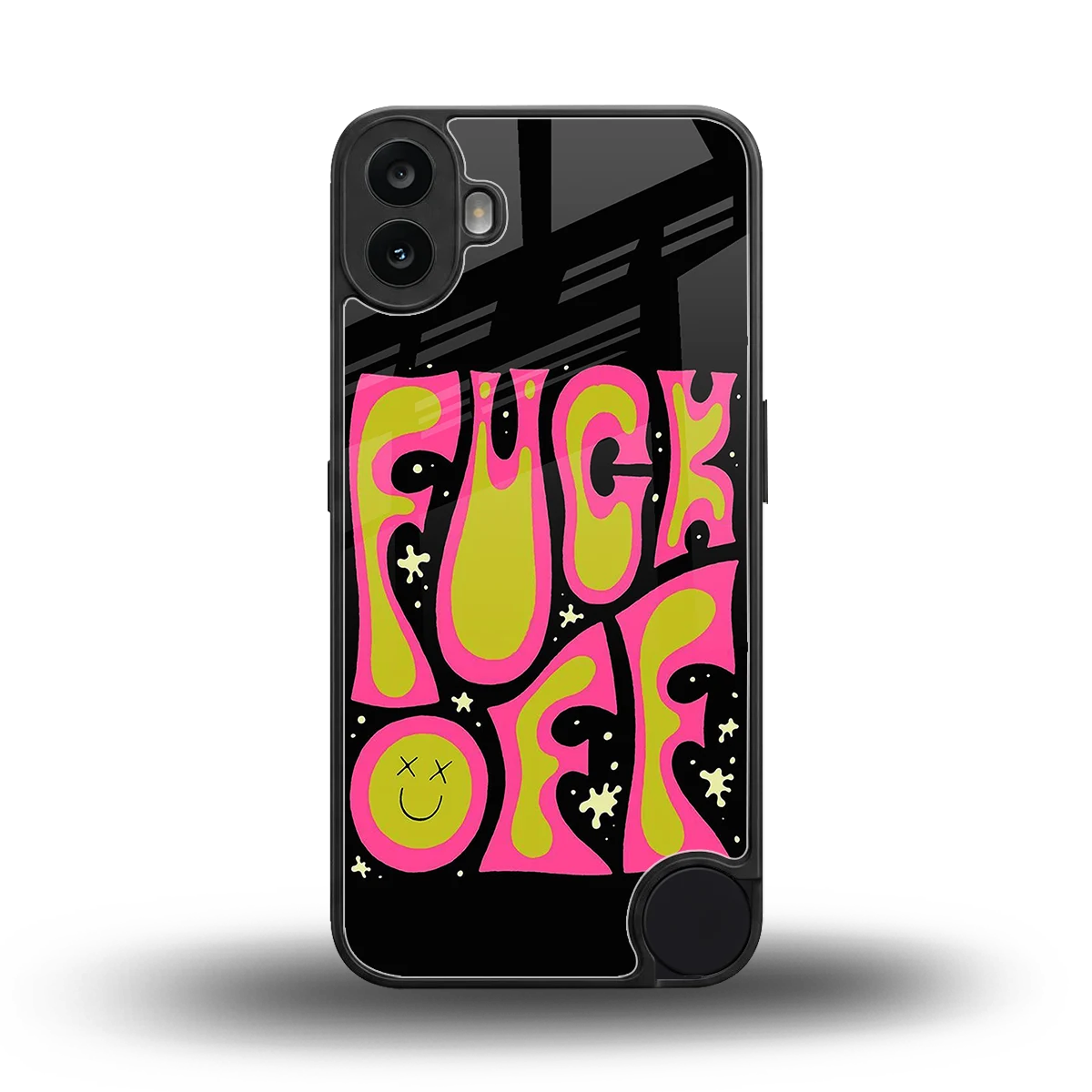 Buzz Off back phone cover | glass case for cmf nothing phone 1