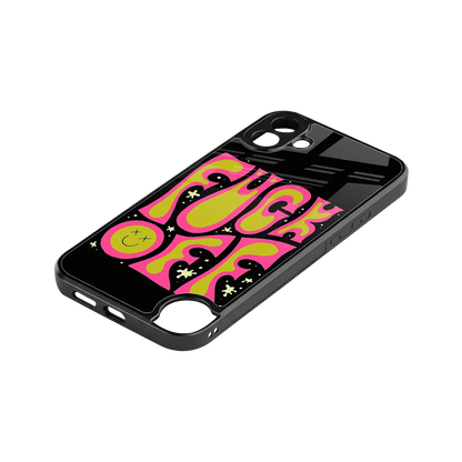Buzz Off stylish phone case for cmf nothing phone 1 | glossy glass and slim fit