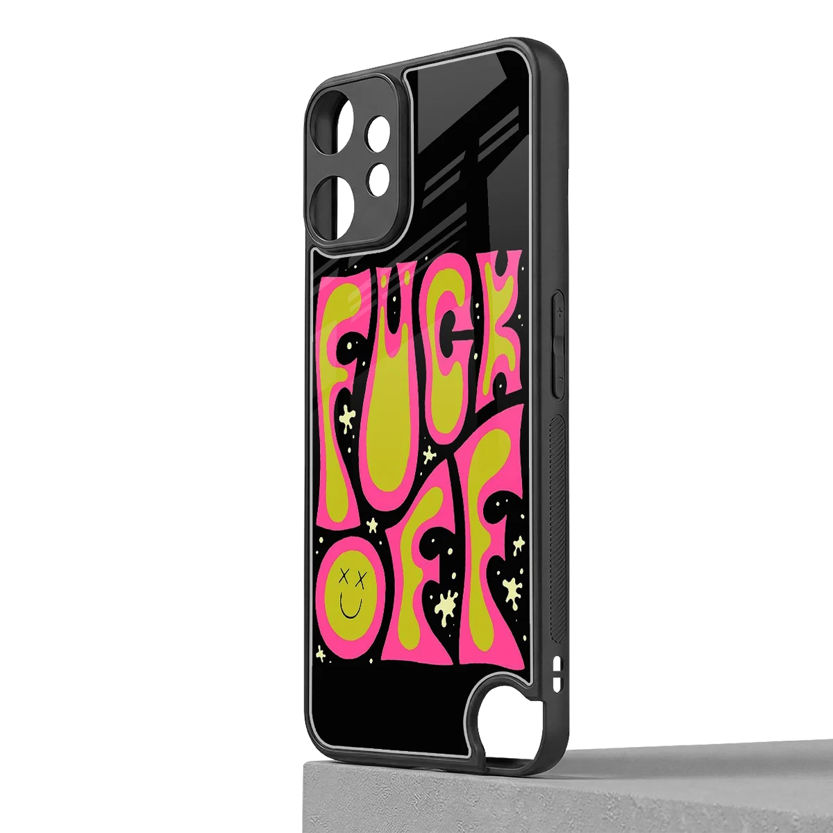 Buzz Off cmf nothing phone 2 pro mobile cover | shockproof glass phone case