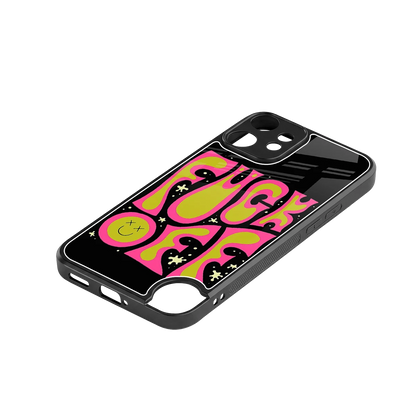Buzz Off stylish phone case for cmf nothing phone 2 pro | glossy glass and slim fit
