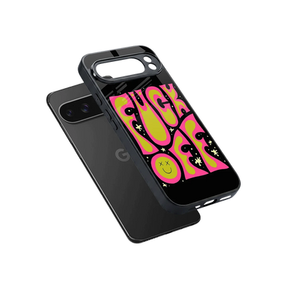 Buzz Off sleek google pixel 10 pro xl cover with tempered glass back and TPU edges