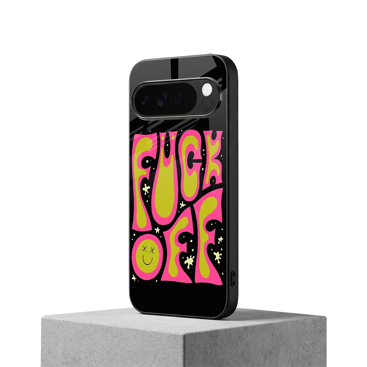 Buzz Off google pixel 10 pro xl mobile cover | shockproof glass phone case
