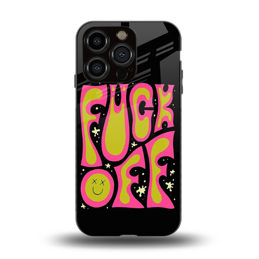 Buzz Off back phone cover | glass case for iphone 15 pro