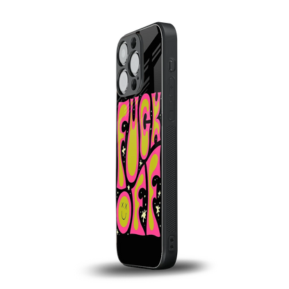 Buzz Off iphone 15 pro mobile cover | shockproof glass phone case