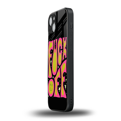 Buzz Off iphone 15 mobile cover | shockproof glass phone case