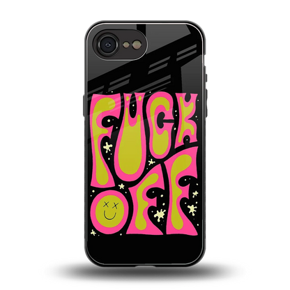 Buzz Off back phone cover | glass case for iphone 17e