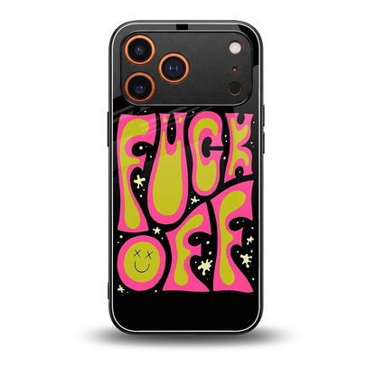 Buzz Off back phone cover | glass case for iphone 17 pro