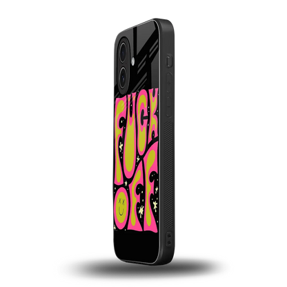 Buzz Off iphone 17 mobile cover | shockproof glass phone case