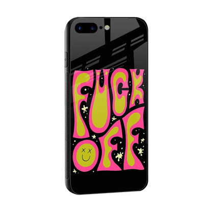 Buzz Off sleek iphone 8 plus cover with tempered glass back and TPU edges