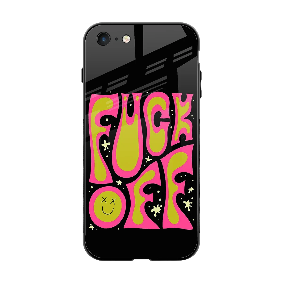 Buzz Off back phone cover | glass case for iphone 7