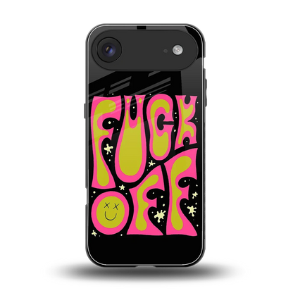 Buzz Off back phone cover | glass case for iphone air
