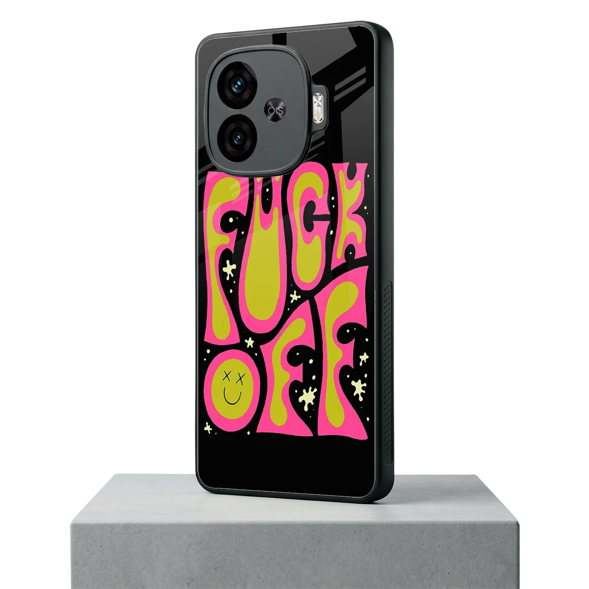 Buzz Off iqoo neo 10r 5g mobile cover | shockproof glass phone case