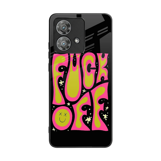 Buzz Off back phone cover | glass case for motorola edge 40 neo 5g