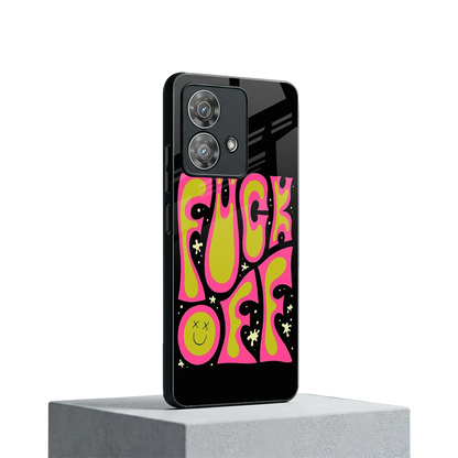 Buzz Off motorola edge 40 neo 5g mobile cover | shockproof glass phone case