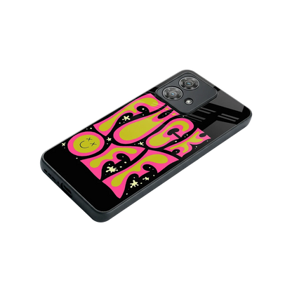 Buzz Off stylish phone case for motorola edge 40 neo 5g | glossy glass and slim fit
