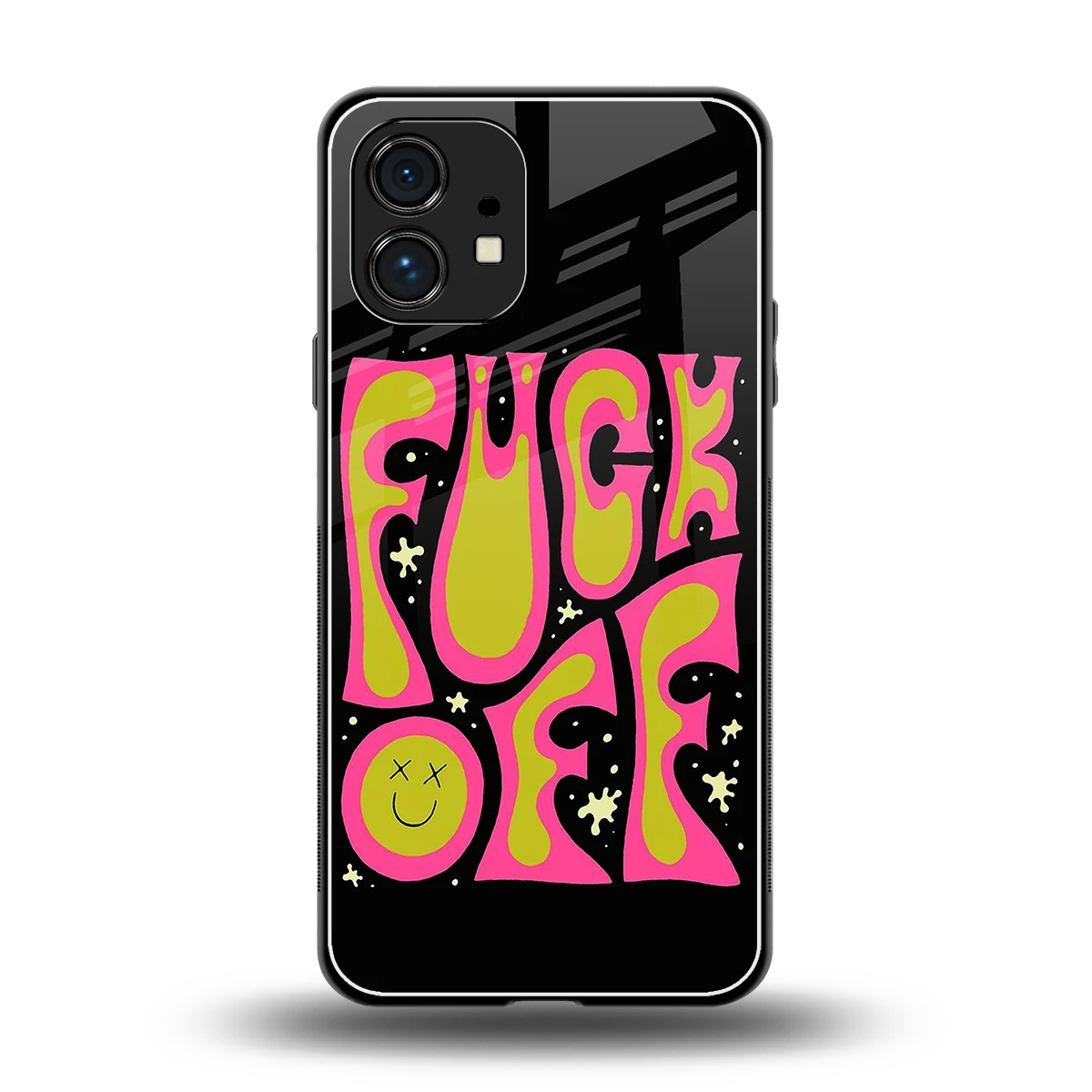 Buzz Off back phone cover | glass case for nothing phone 1