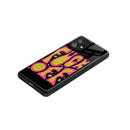 Buzz Off stylish phone case for nothing phone 1 | glossy glass and slim fit